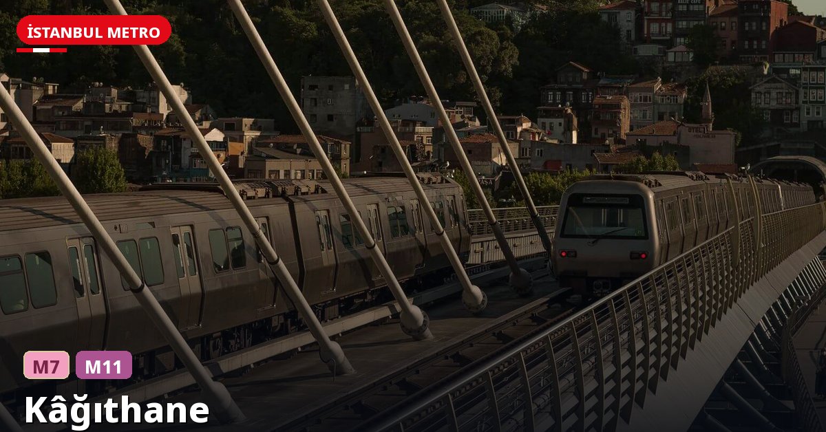 Kâğıthane İstasyonu — İstanbul Metrosu