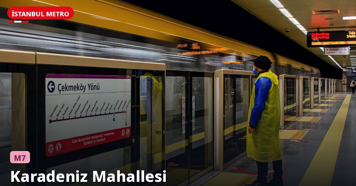 Karadeniz Mahallesi İstasyonu — İstanbul Metrosu