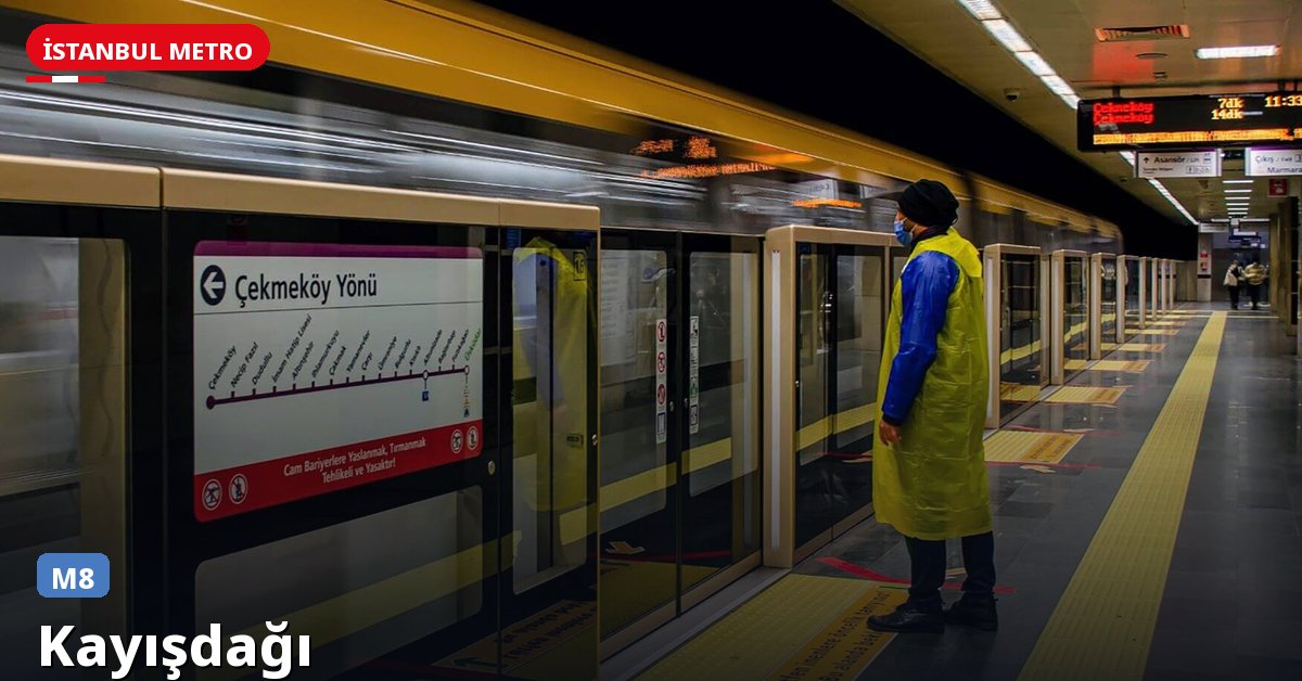 Kayışdağı İstasyonu — İstanbul Metrosu