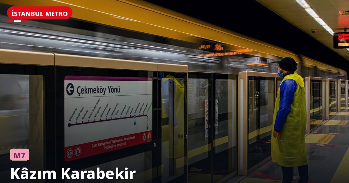 Kâzım Karabekir İstasyonu — İstanbul Metrosu