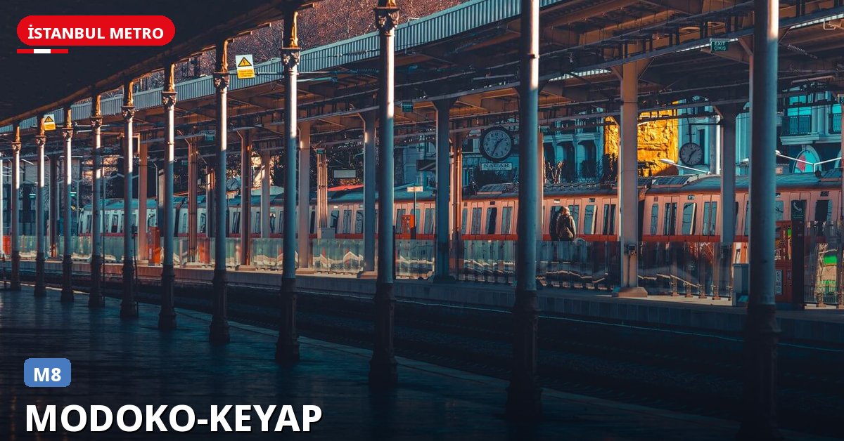 MODOKO-KEYAP İstasyonu — İstanbul Metrosu