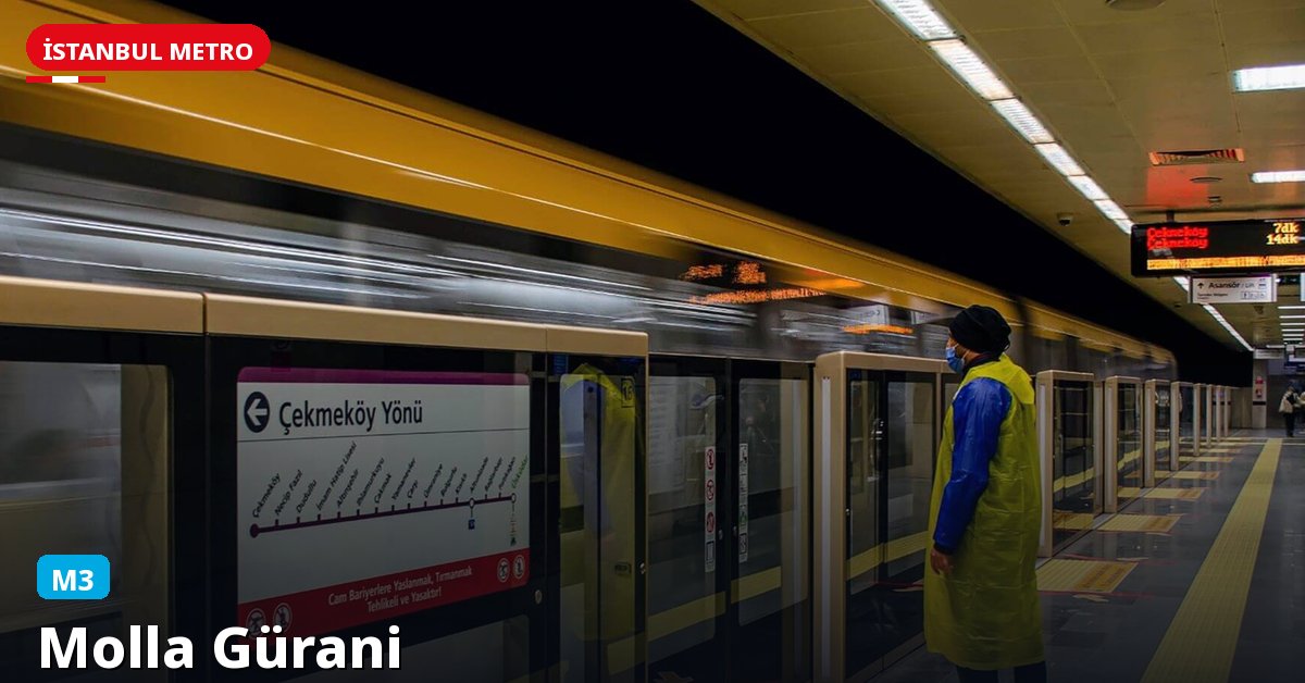 Molla Gürani İstasyonu — İstanbul Metrosu