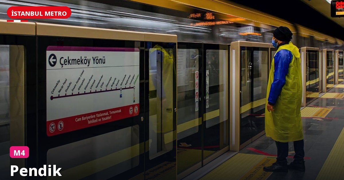Pendik İstasyonu — İstanbul Metrosu