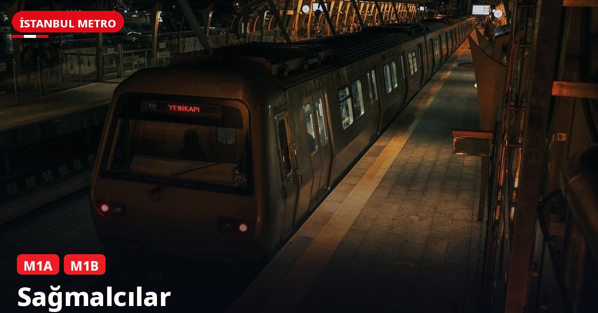 Sağmalcılar İstasyonu — İstanbul Metrosu