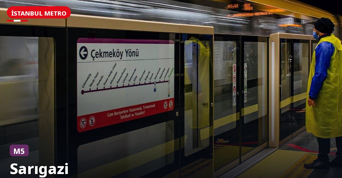 Sarıgazi İstasyonu — İstanbul Metrosu