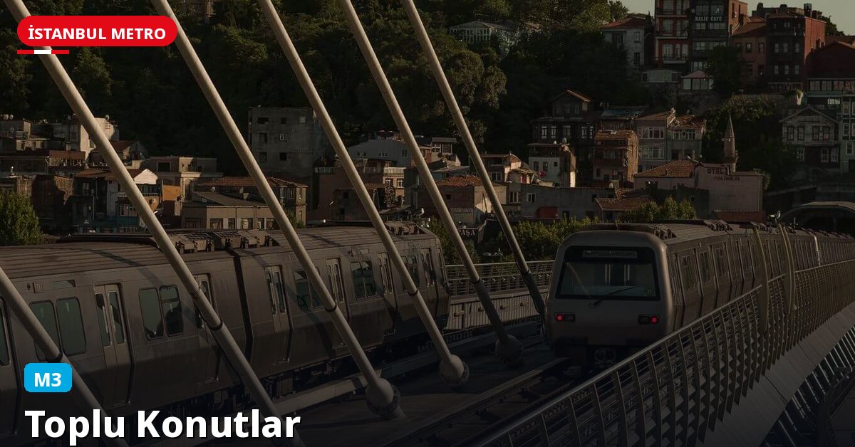 Toplu Konutlar İstasyonu — İstanbul Metrosu