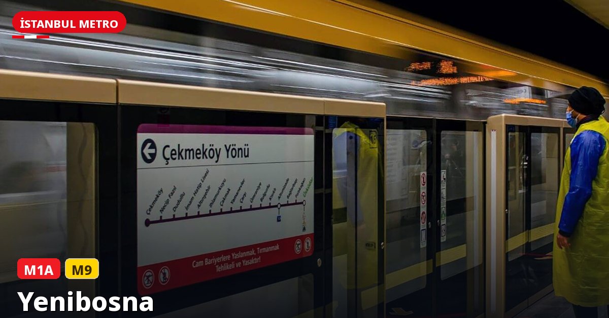Yenibosna İstasyonu — İstanbul Metrosu